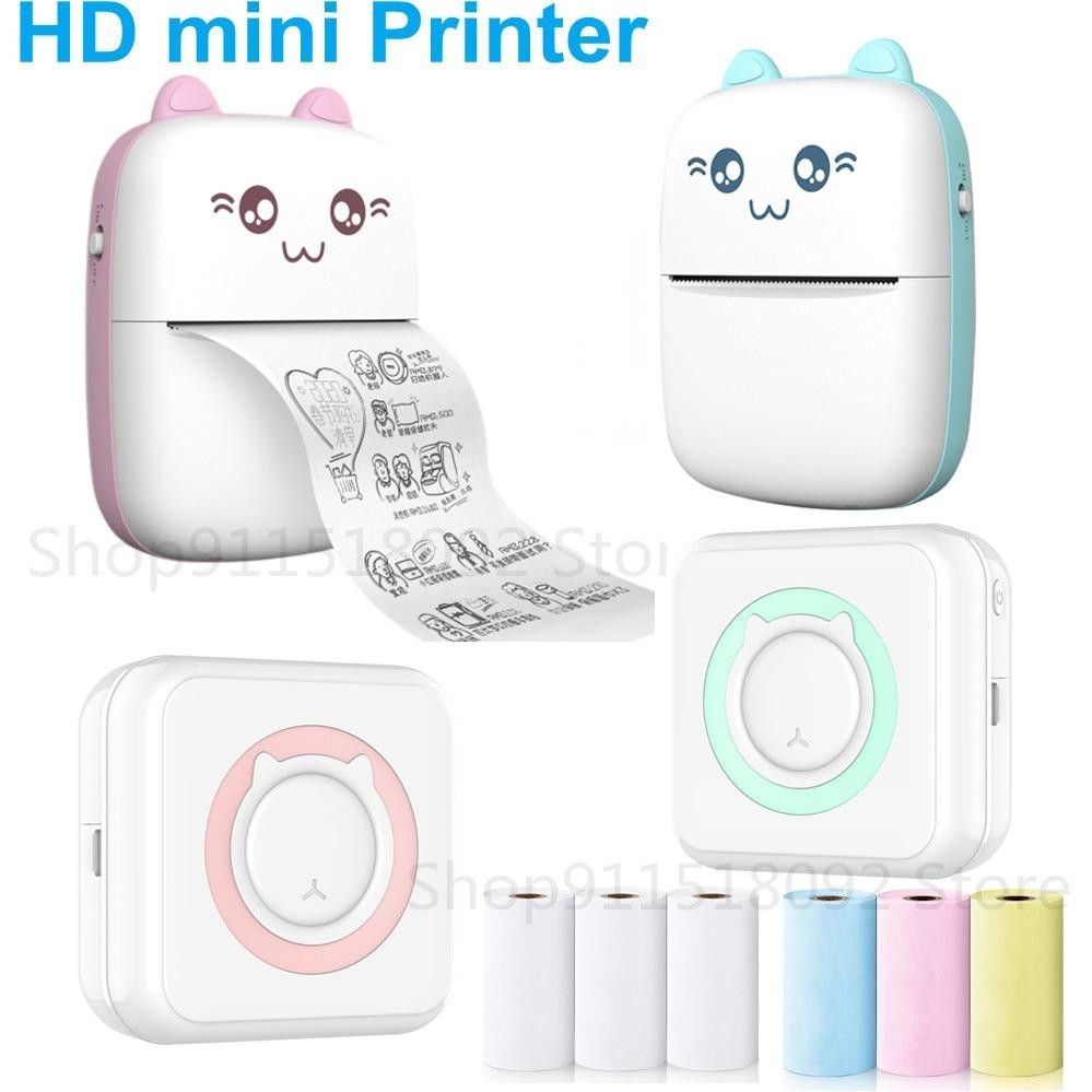 Portable Mini Pocket Printer BT Thermal Printer