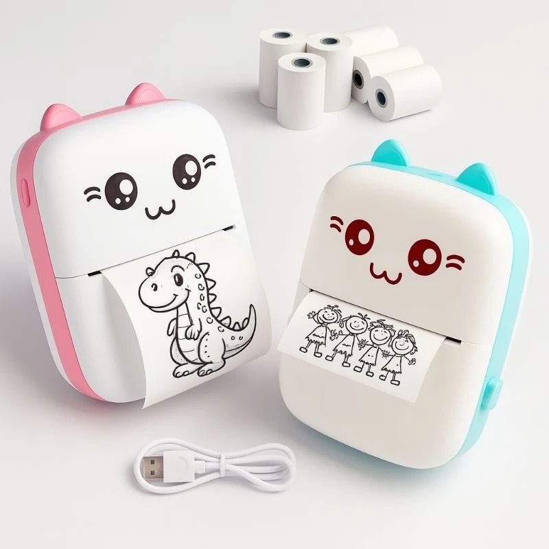 Portable Mini Pocket Printer BT Thermal Printer